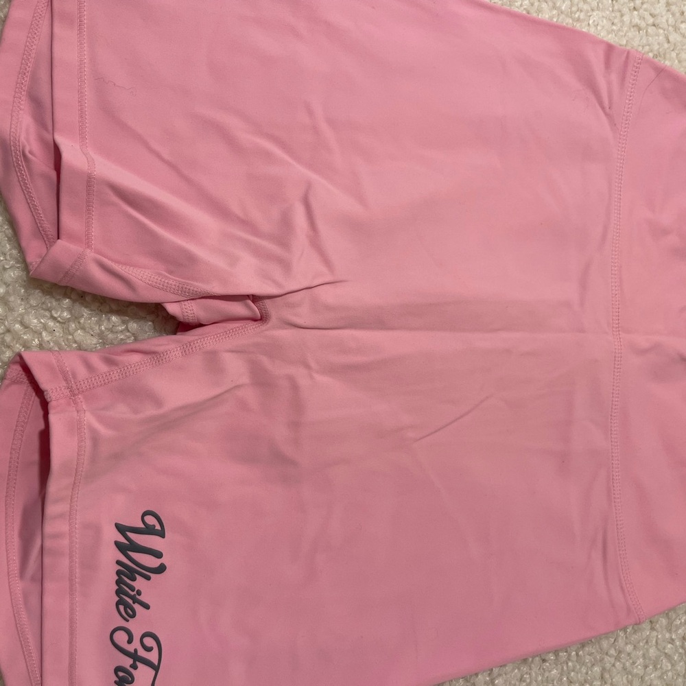 White Fox Boutique Pink Bike Shorts